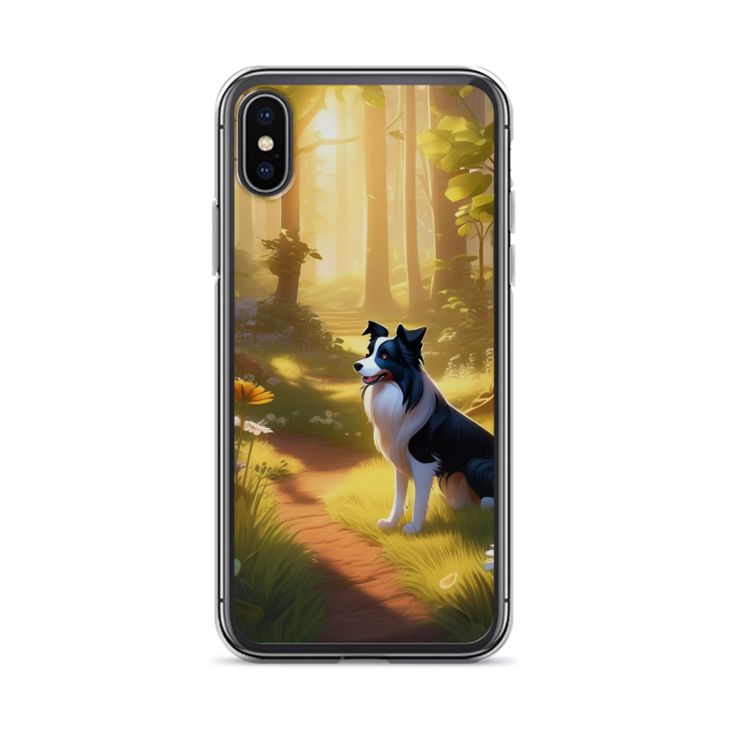 PugMug Custom Border Collie iPhone Case