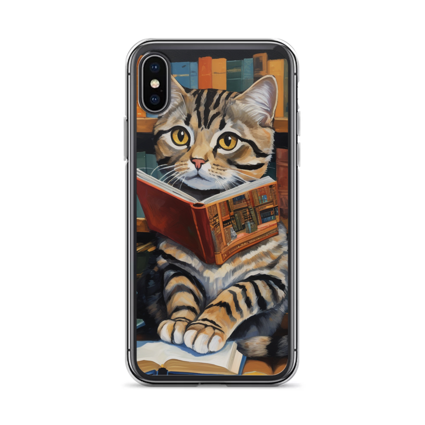 PugMug Custom Tabby Scottish Fold Cat iPhone Case