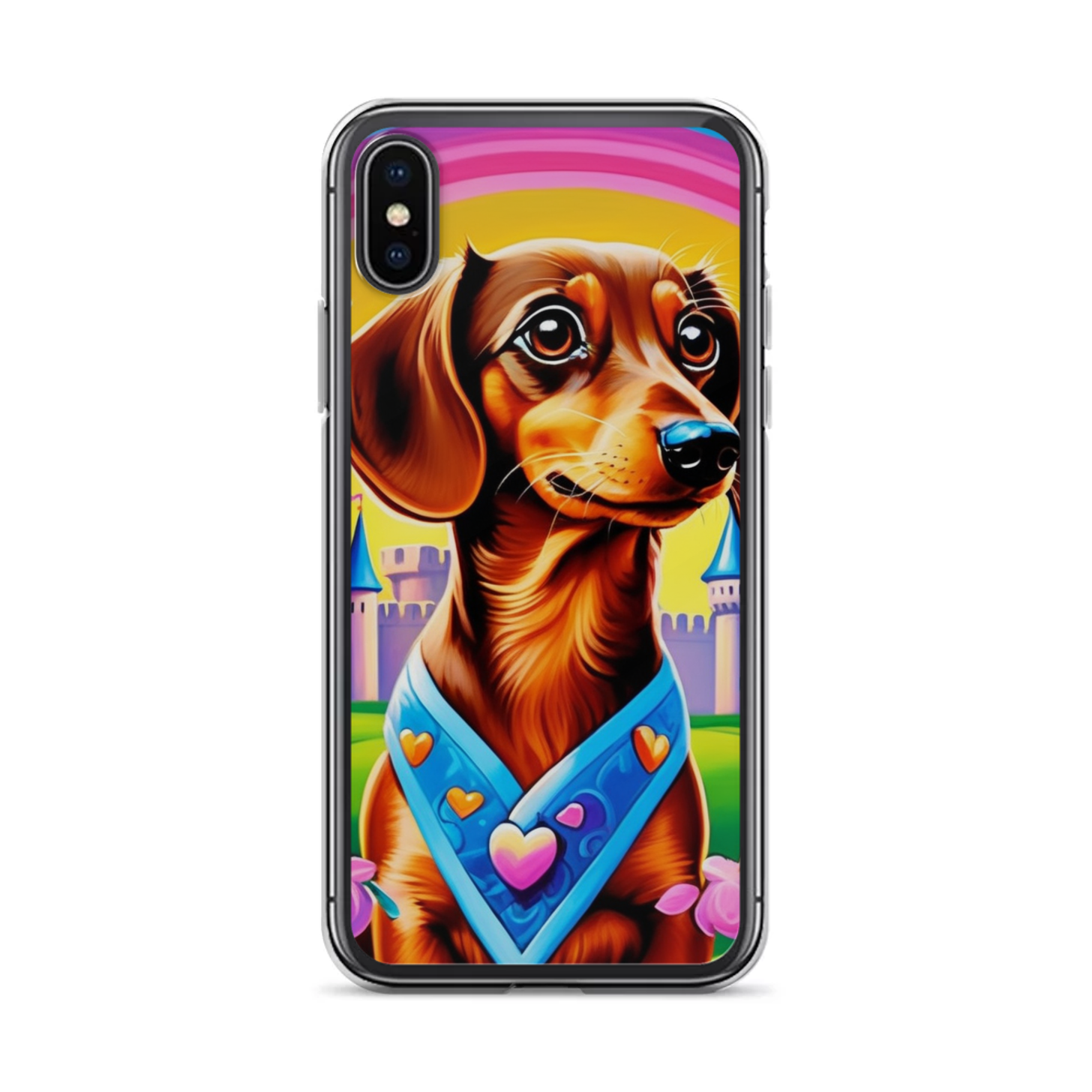 PugMug Custom Tan Dachshund iPhone Case