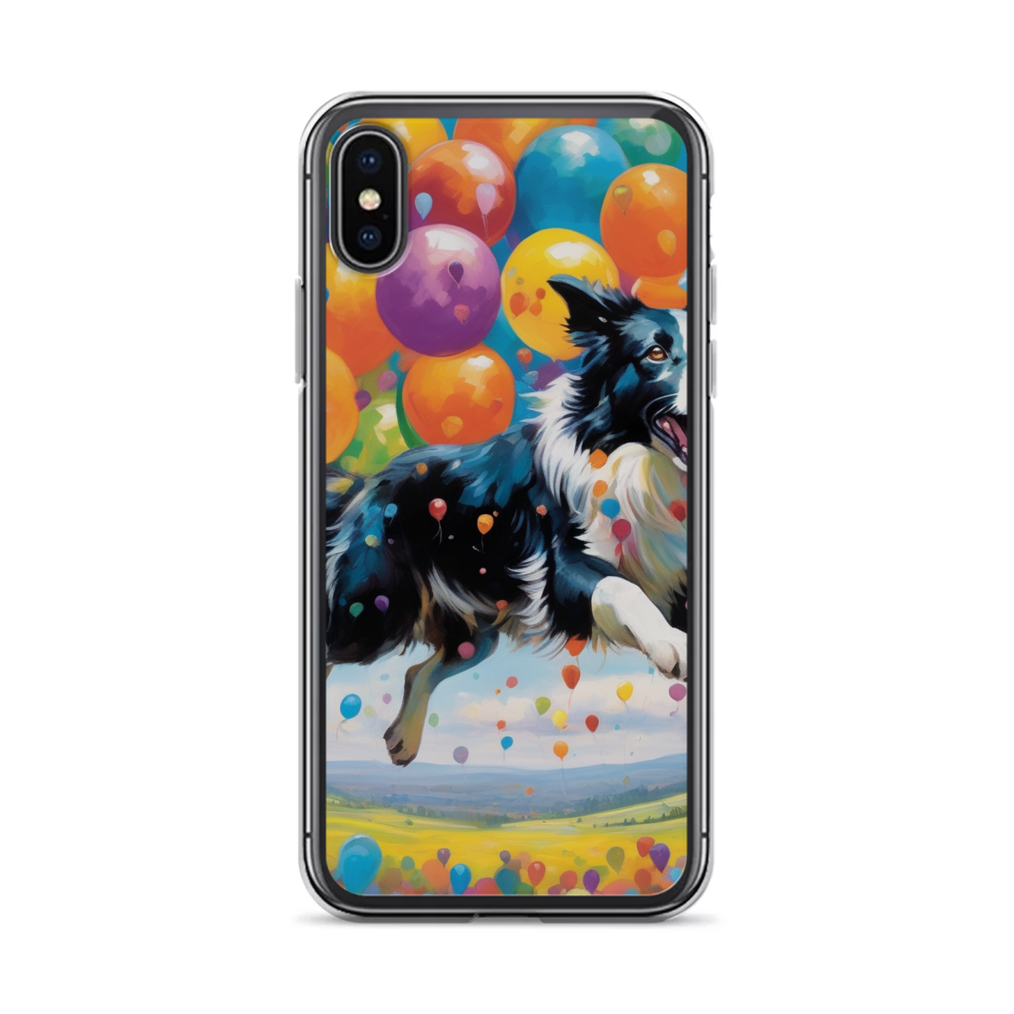 PugMug Custom Border Collie iPhone Case