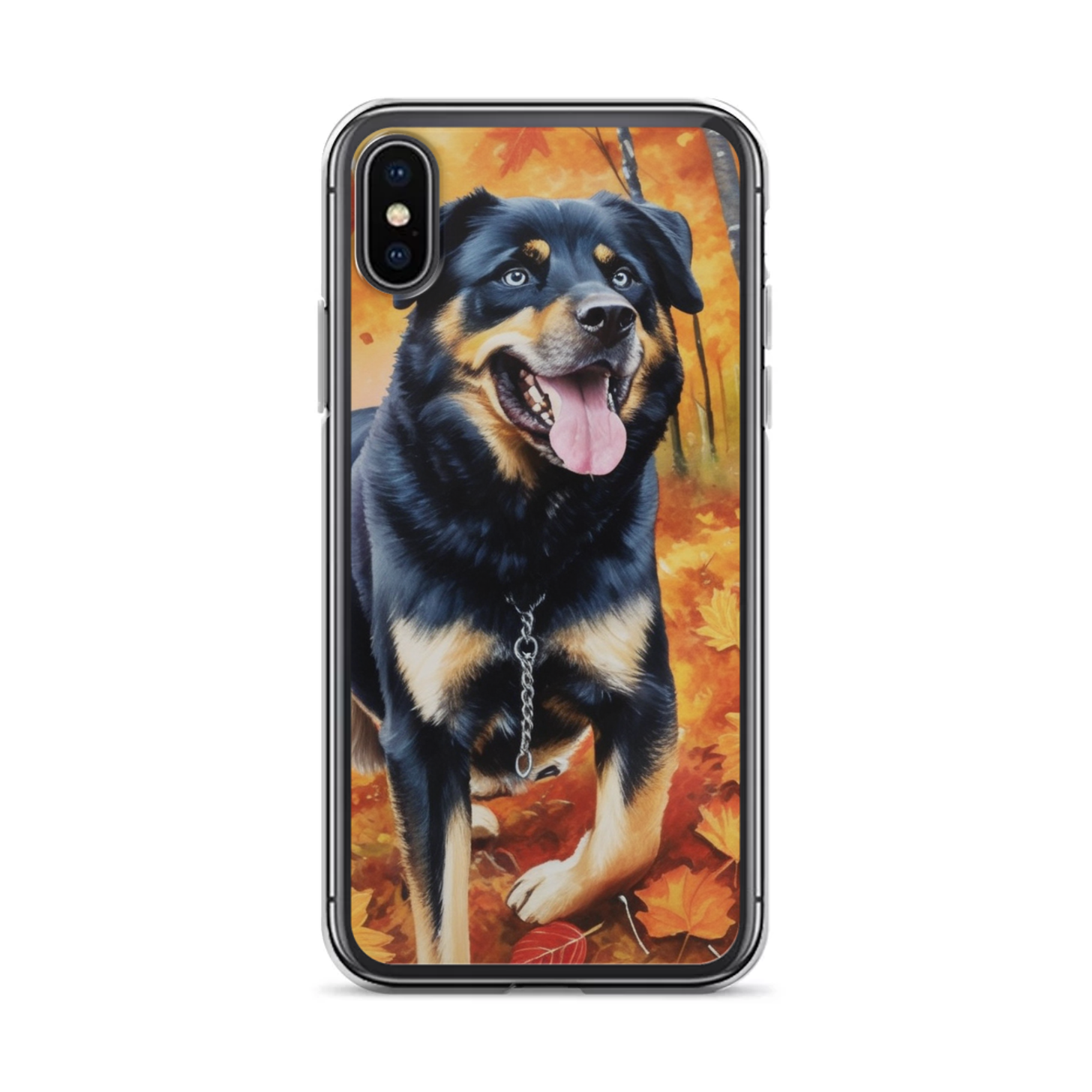 PugMug Custom Blue iPhone Case