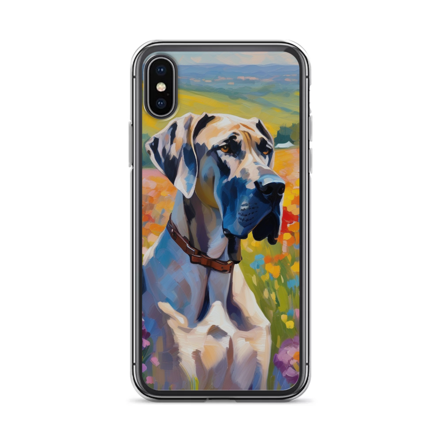PugMug Custom Great Dane iPhone Case