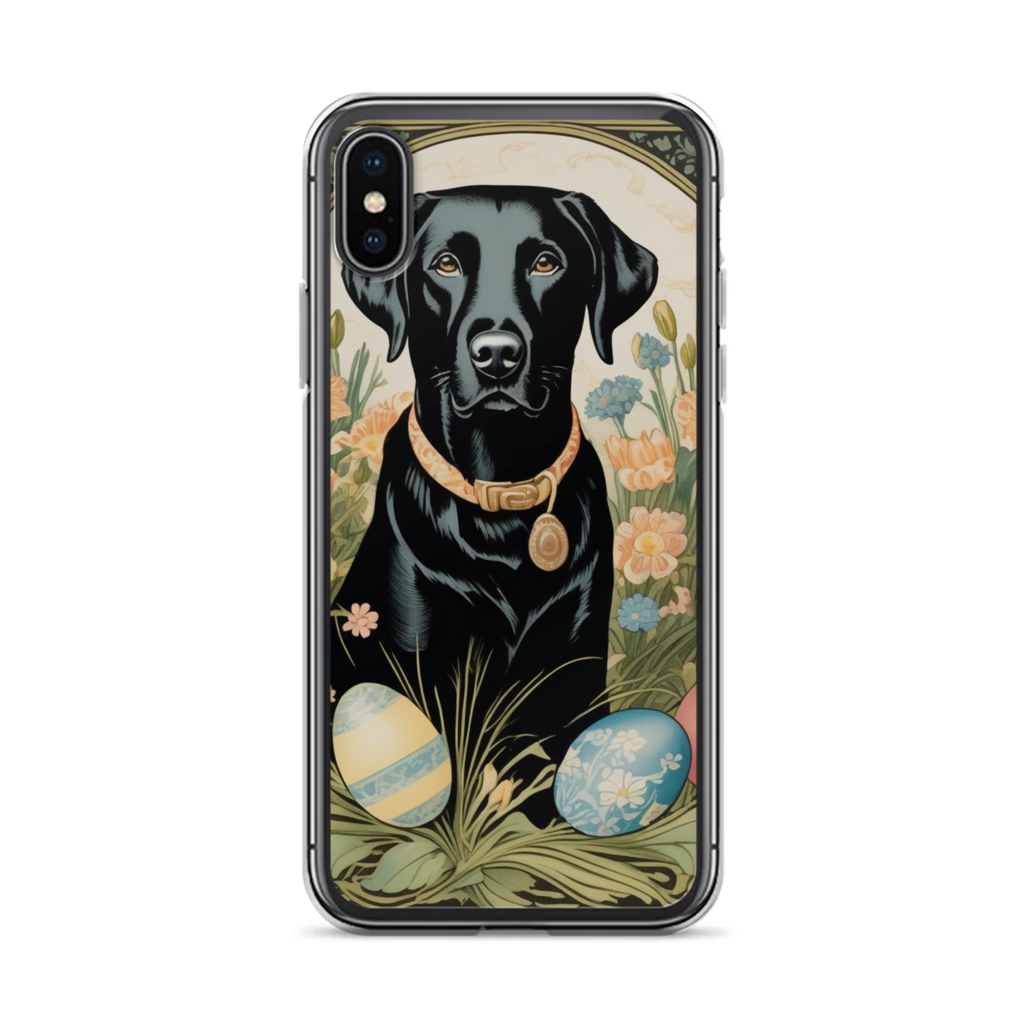 PugMug Custom Black Labrador Retriever iPhone Case