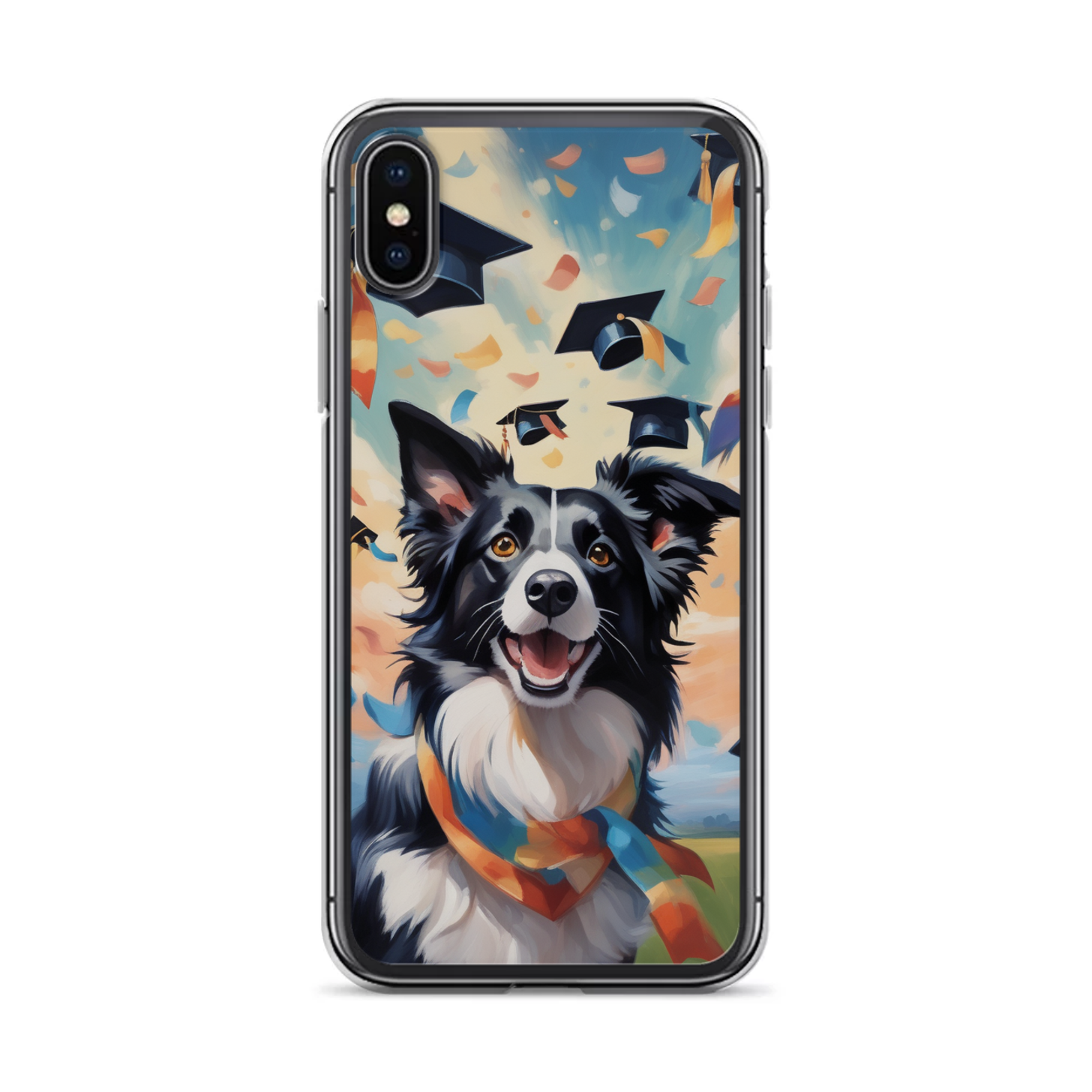 PugMug Custom Border Collie iPhone Case