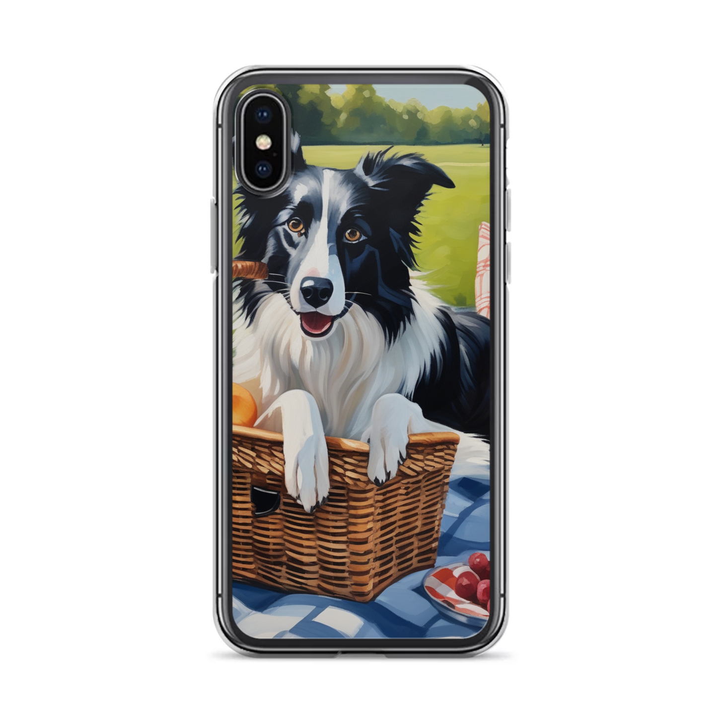 PugMug Custom Border Collie iPhone Case