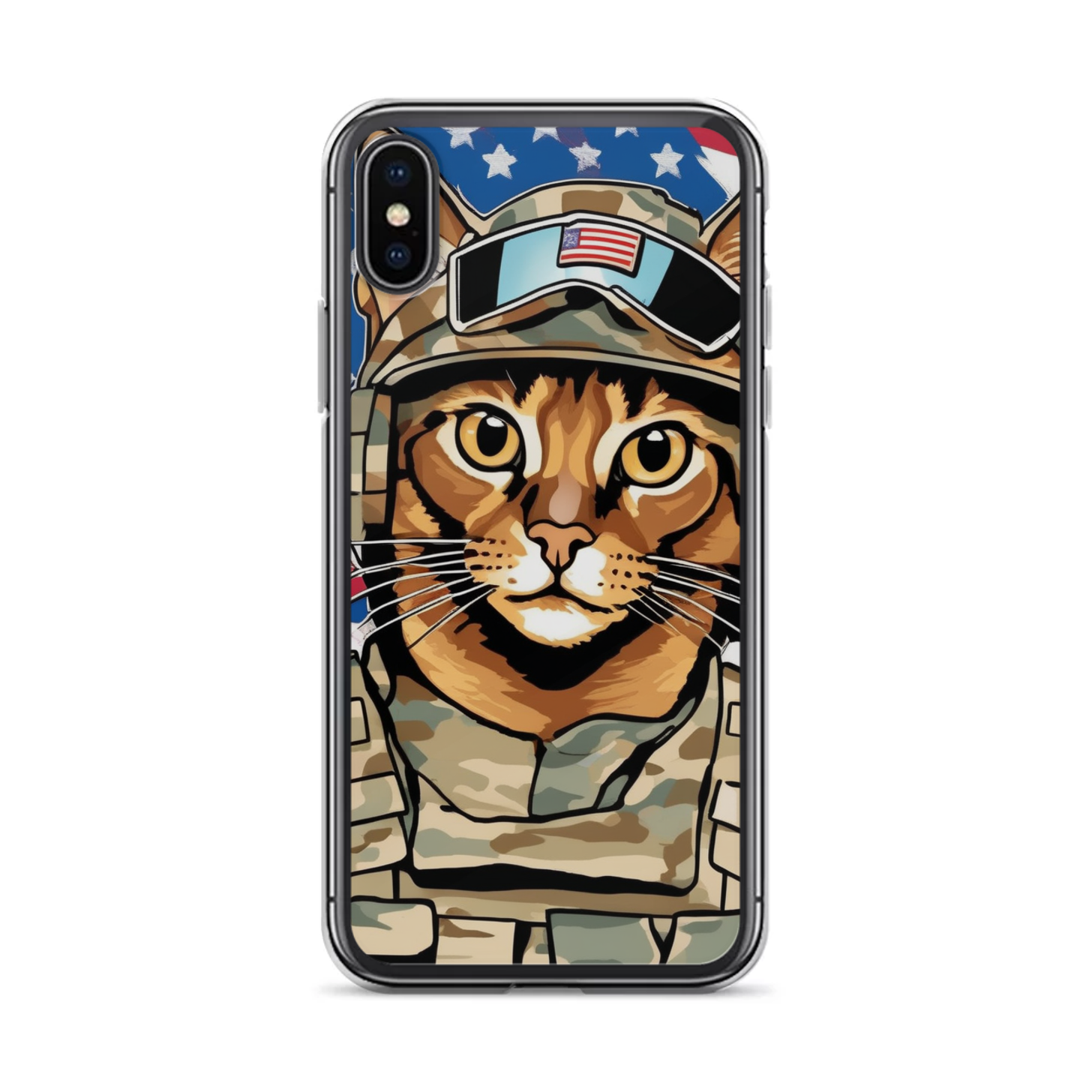 PugMug Custom Tabby Abyssinian Cat iPhone Case