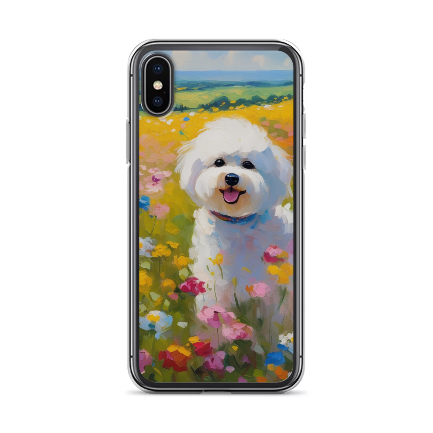 PugMug Custom Bichons Frise iPhone Case