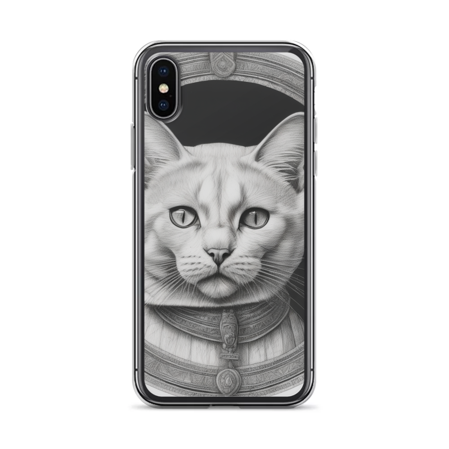 PugMug Custom White Exotic Cat iPhone Case