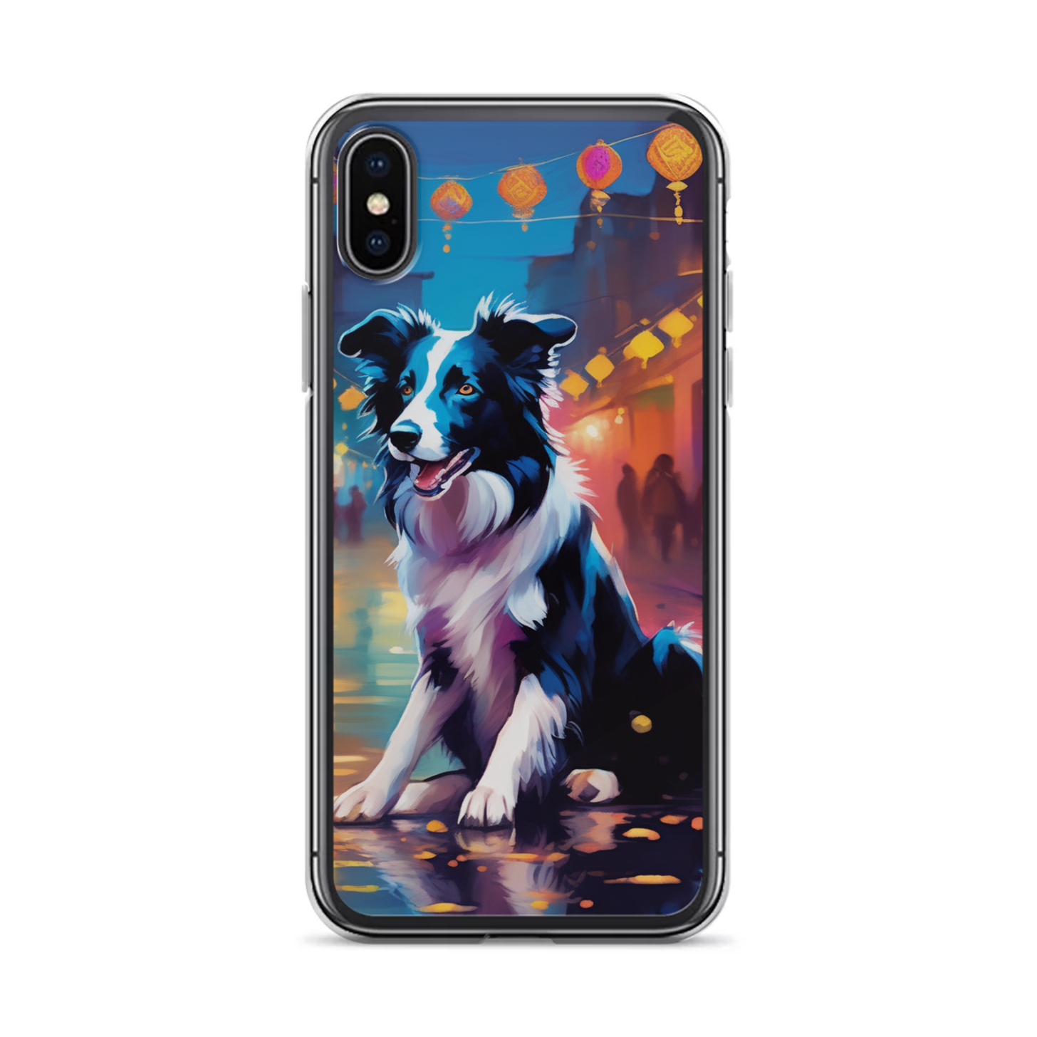 PugMug Custom Border Collie iPhone Case
