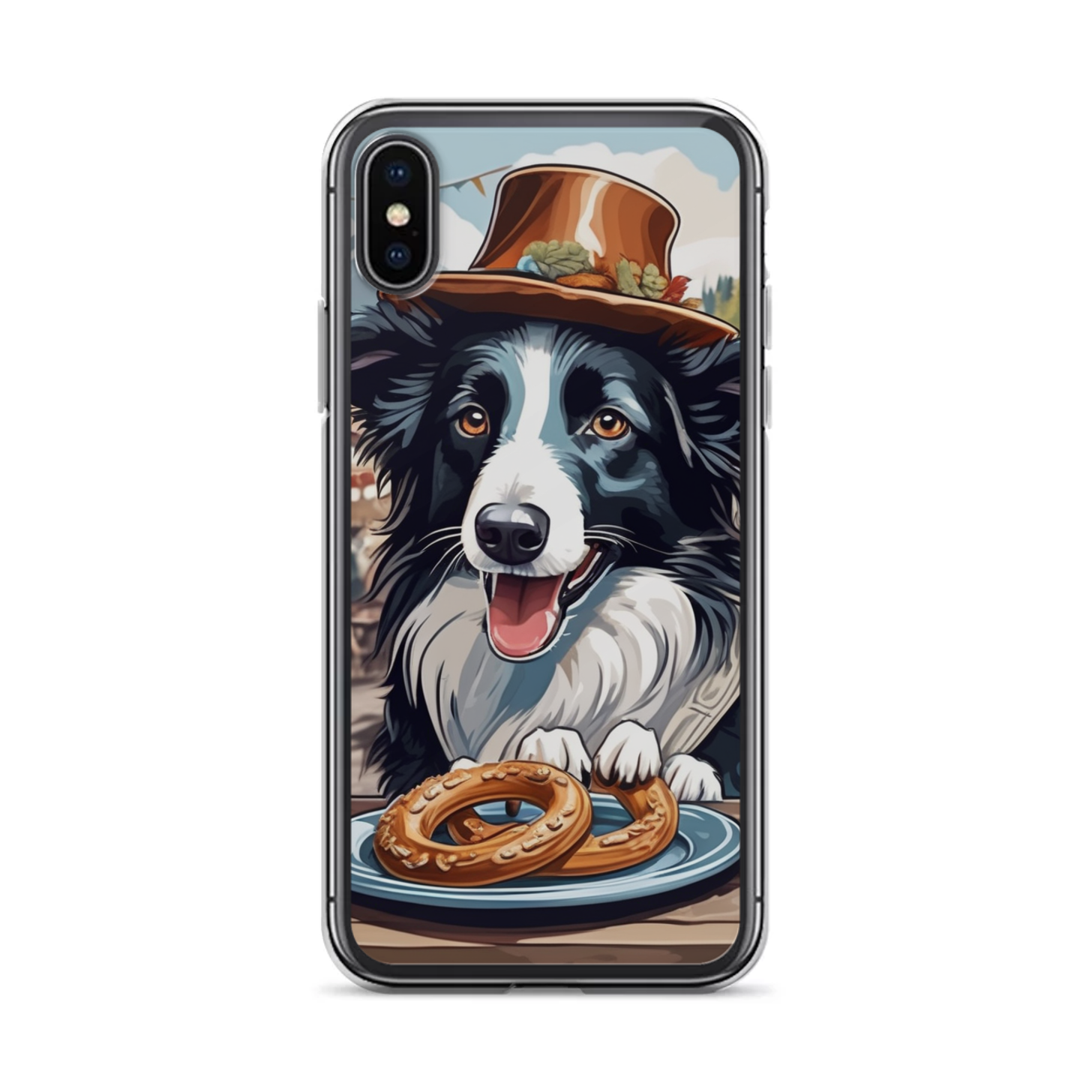 PugMug Custom Border Collie iPhone Case