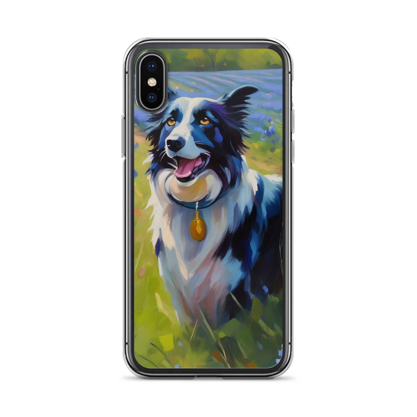 PugMug Custom Border Collie iPhone Case