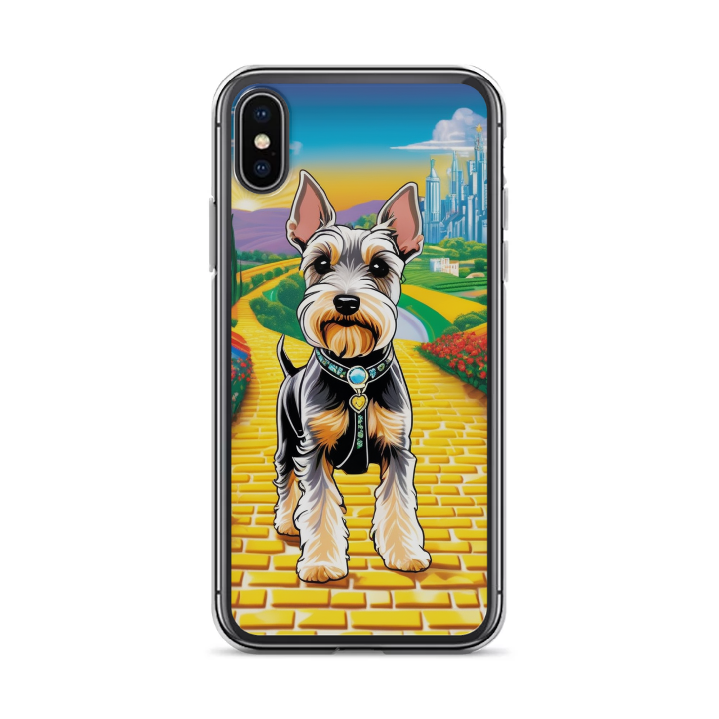 PugMug Custom Miniature Schnauzer iPhone Case