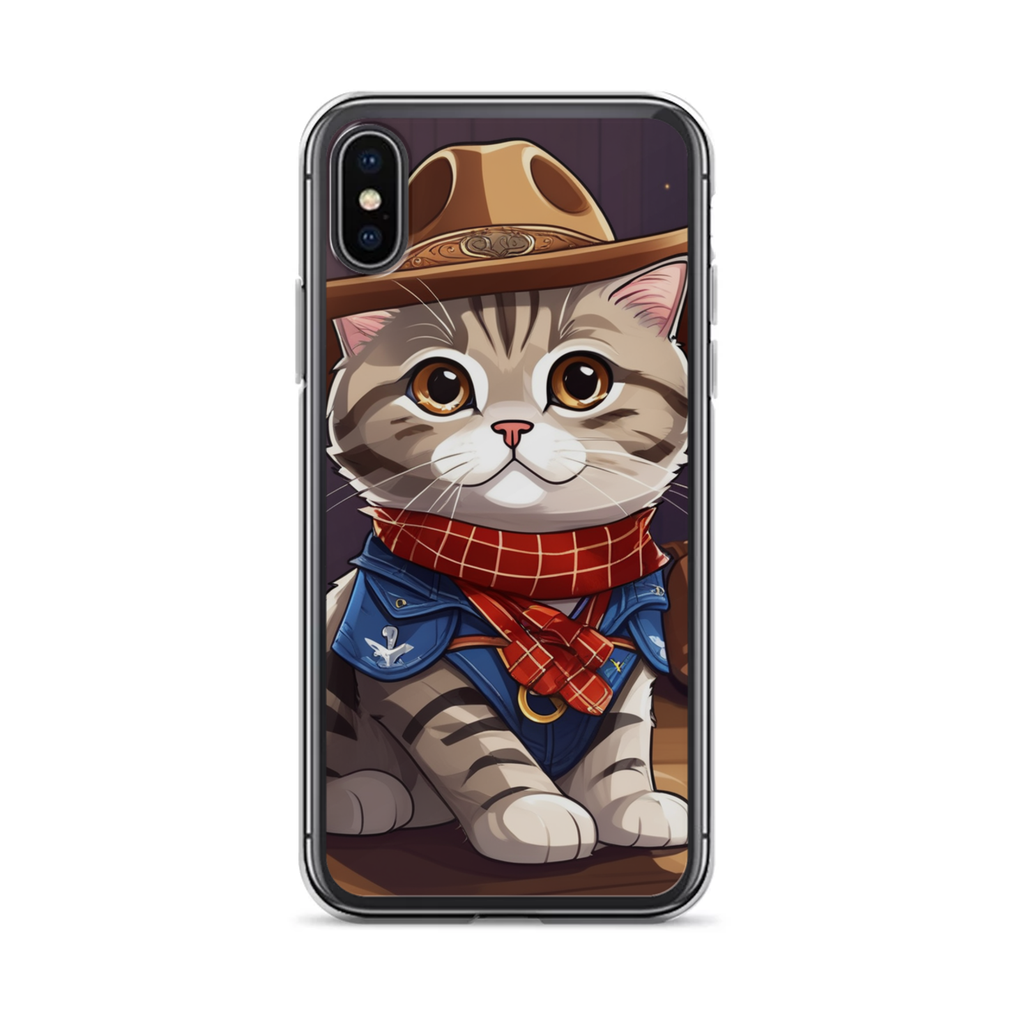 PugMug Custom Tabby Scottish Fold Cat iPhone Case