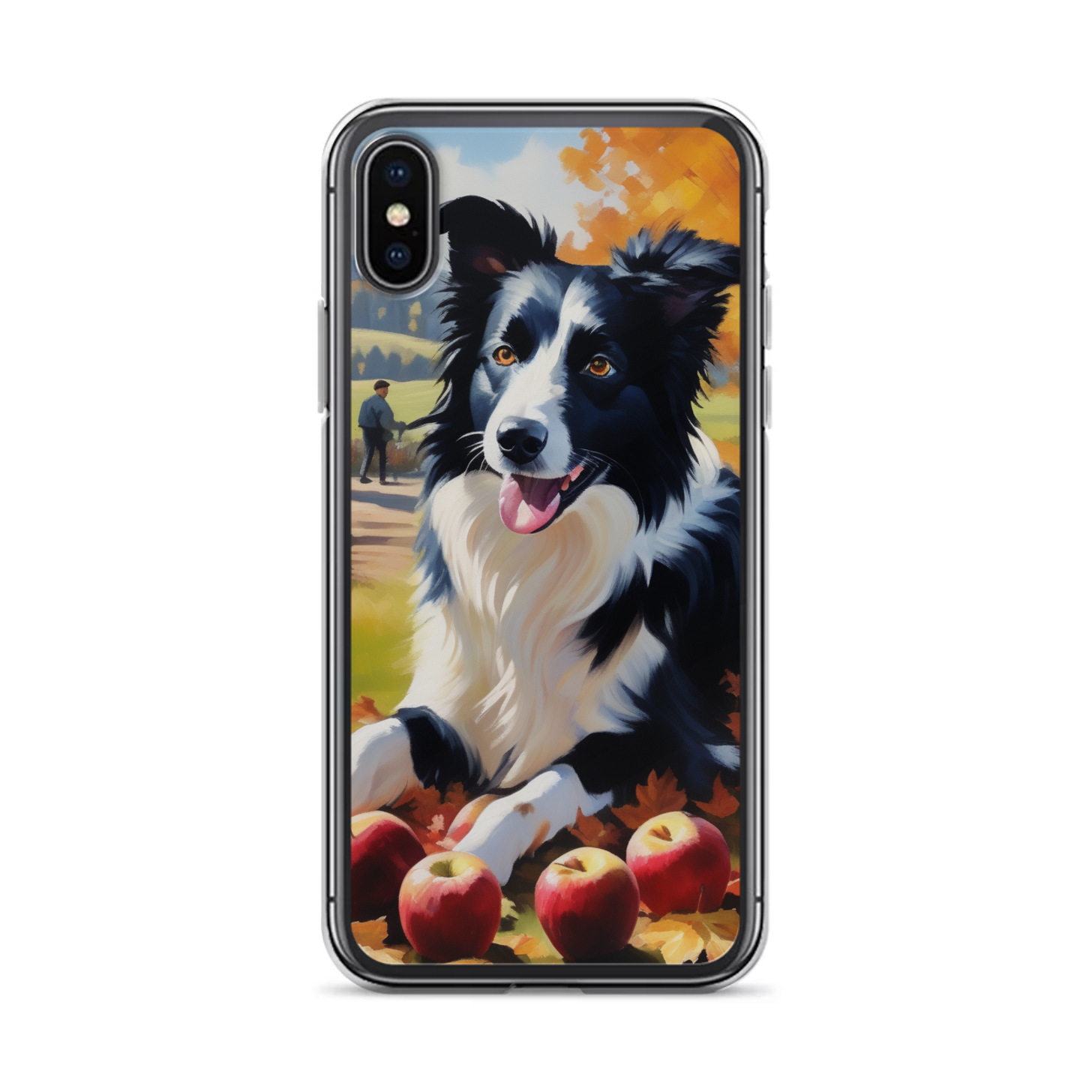 PugMug Custom Border Collie iPhone Case
