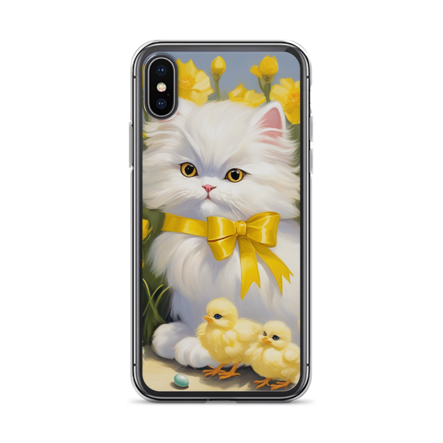 PugMug Custom White Persian Cat iPhone Case