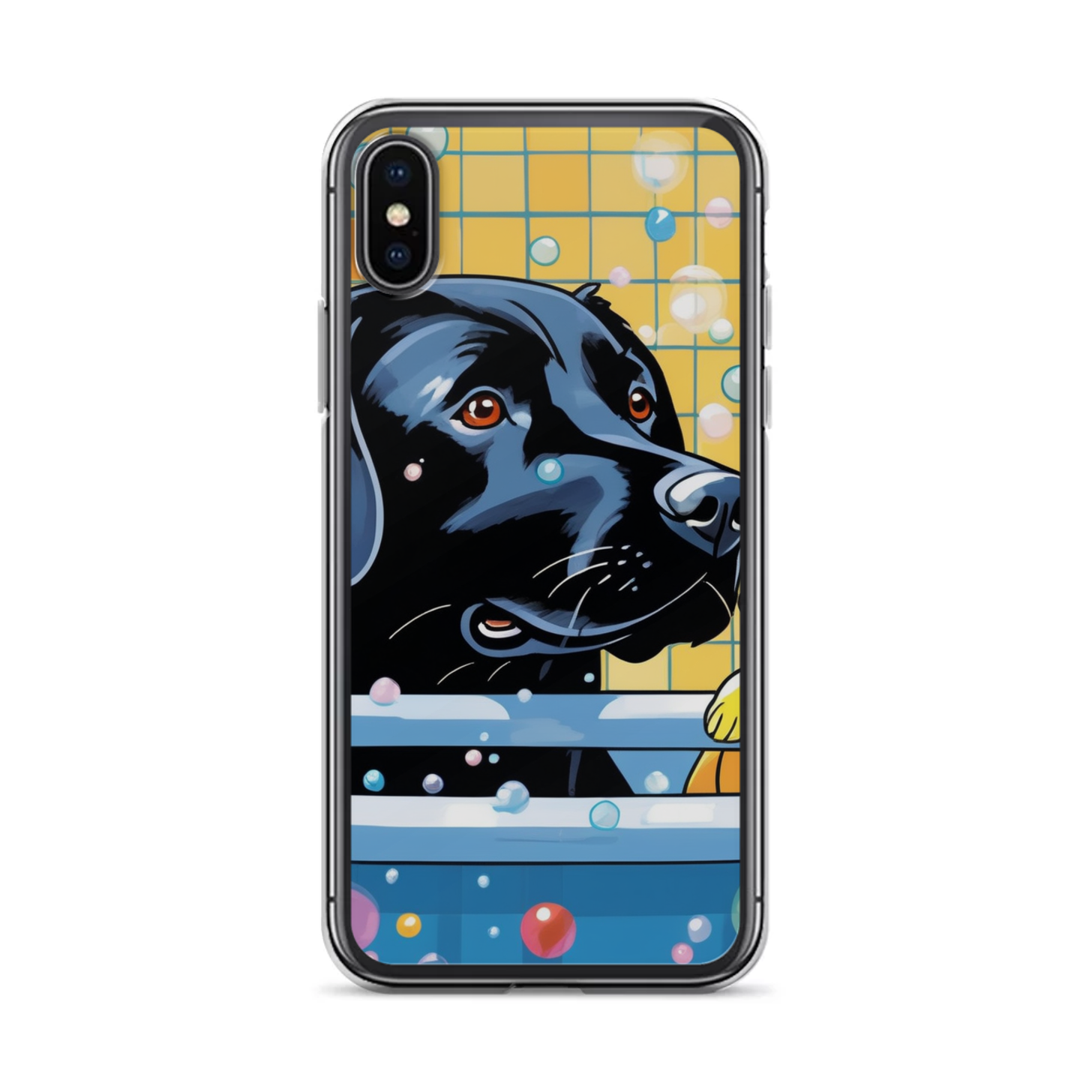 PugMug Custom Black Labrador Retriever iPhone Case
