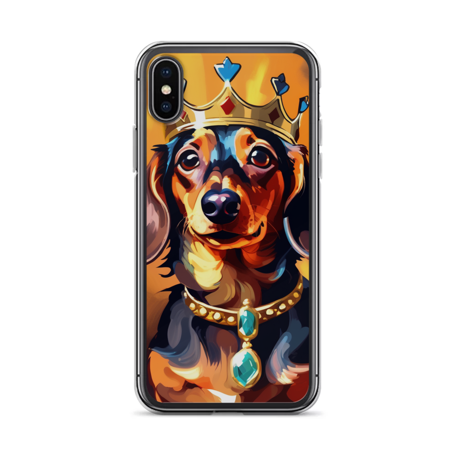 PugMug Custom Tan Dachshund iPhone Case