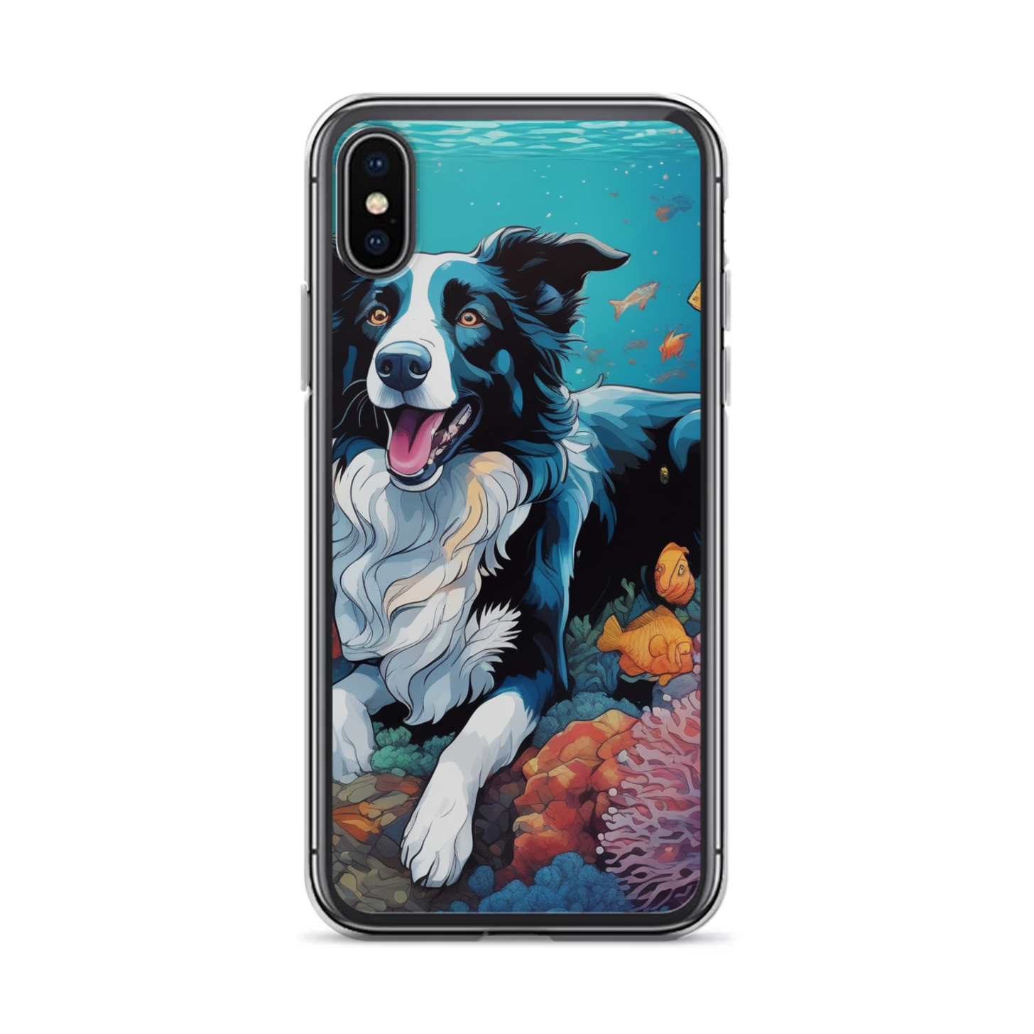 PugMug Custom Border Collie iPhone Case