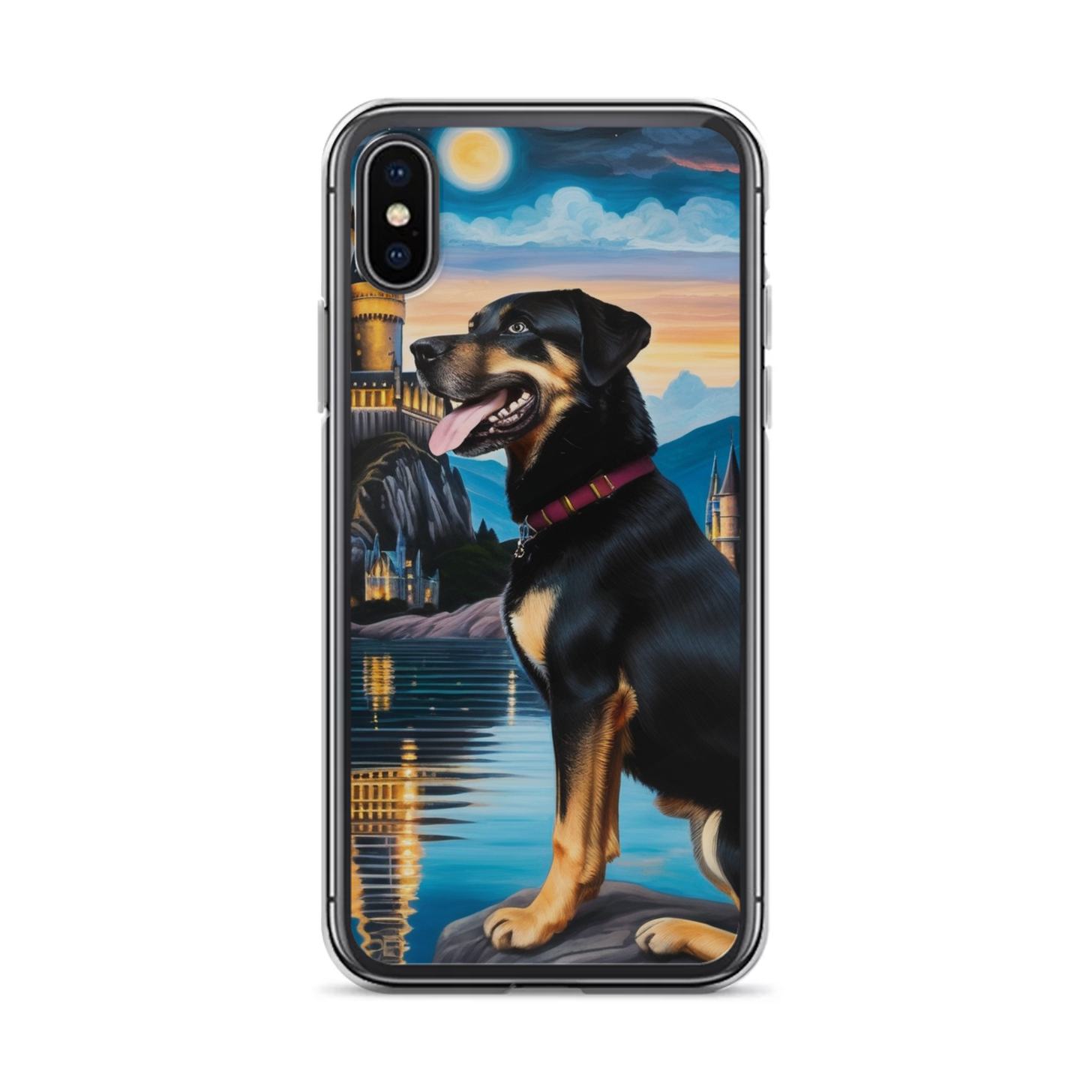 PugMug Custom Blue iPhone Case