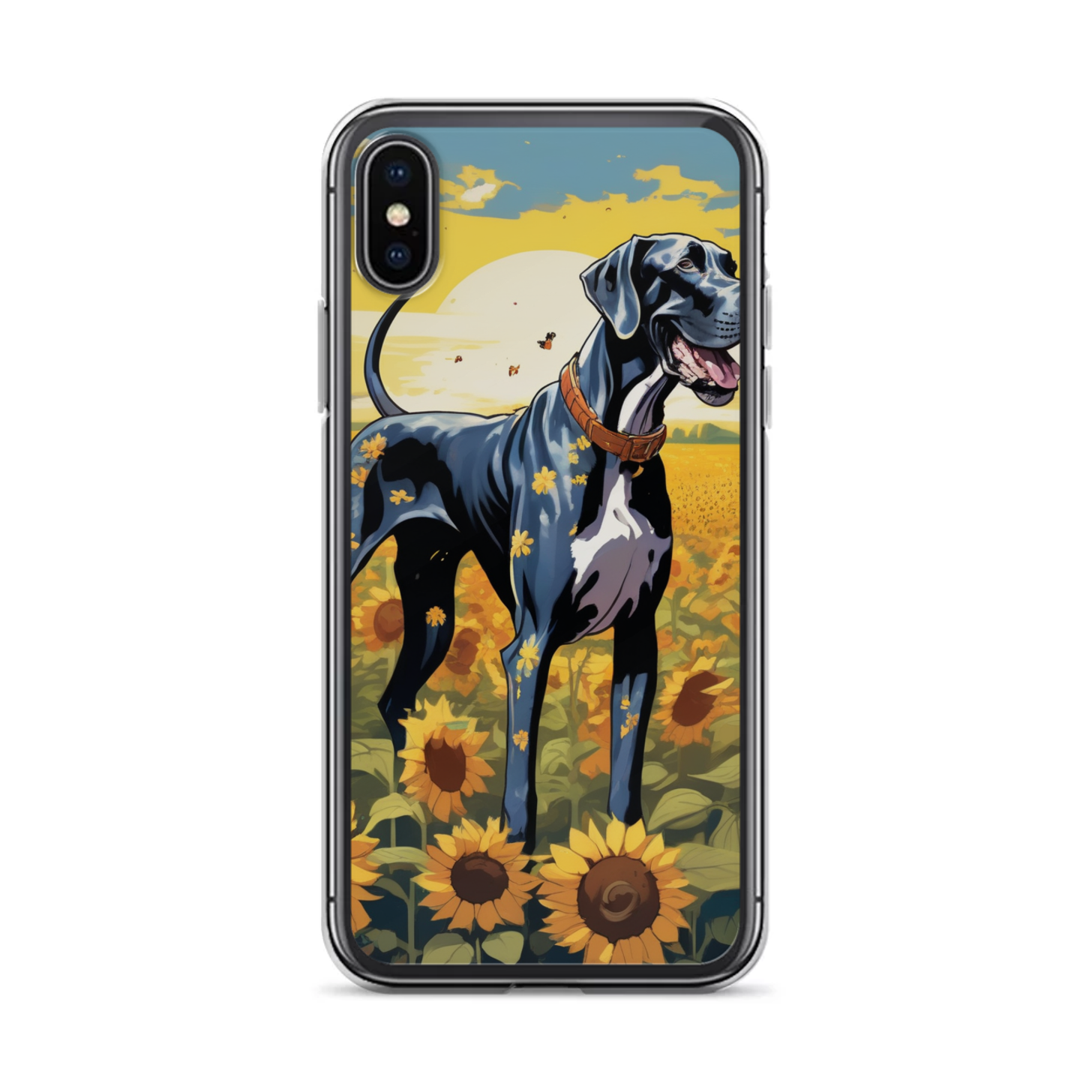 PugMug Custom Great Dane iPhone Case