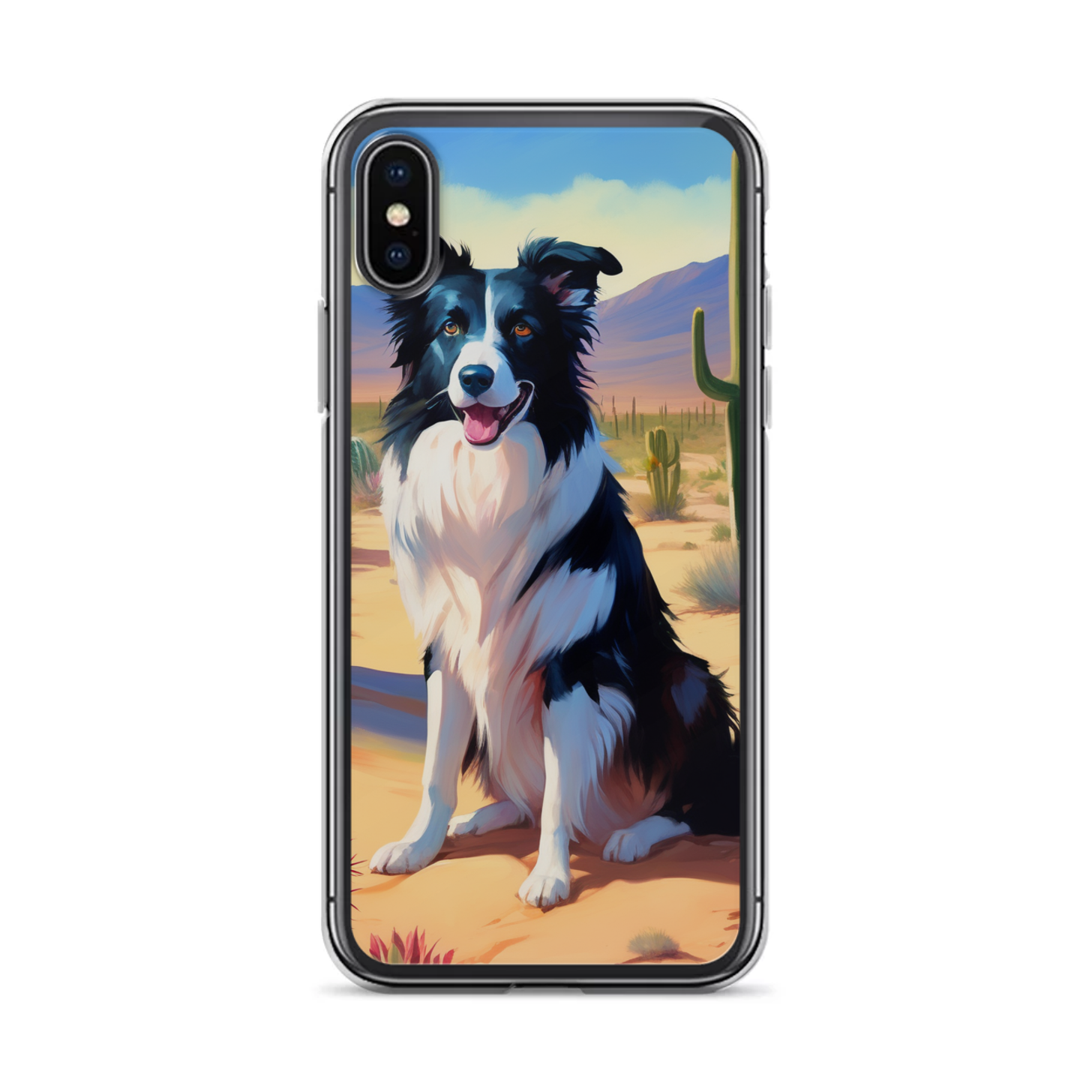 PugMug Custom Border Collie iPhone Case