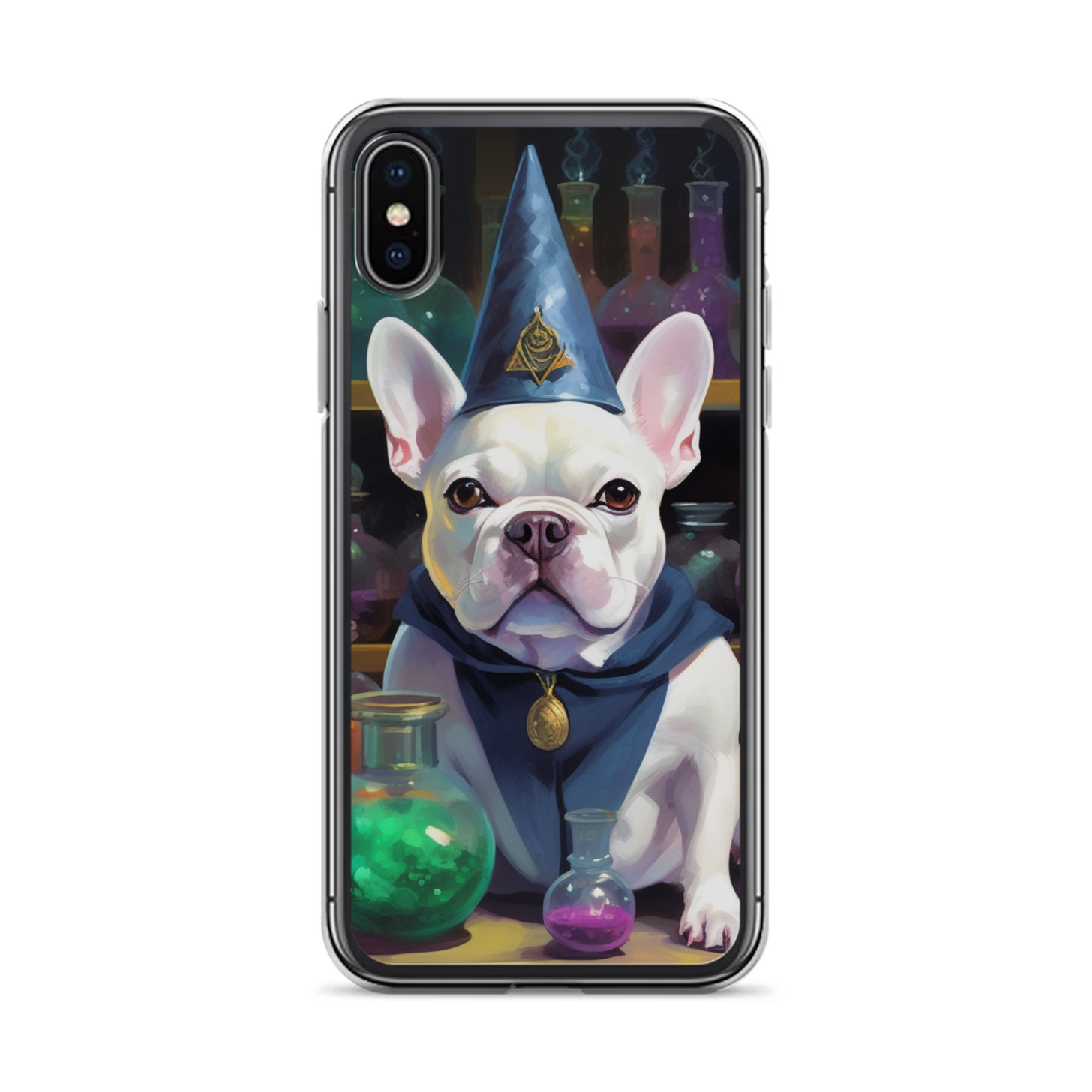 PugMug Custom White French Bulldog iPhone Case