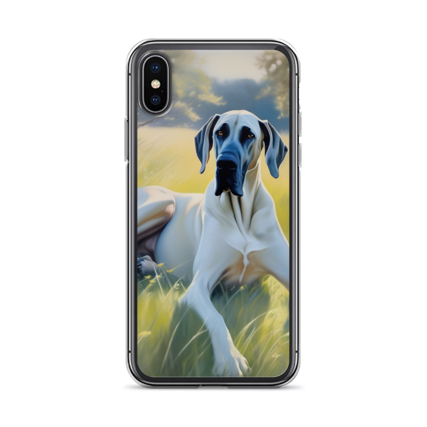 PugMug Custom Great Dane iPhone Case