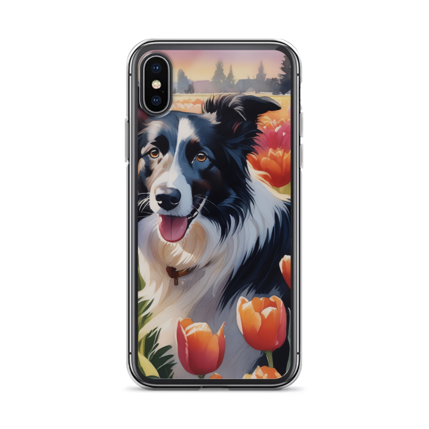 PugMug Custom Border Collie iPhone Case