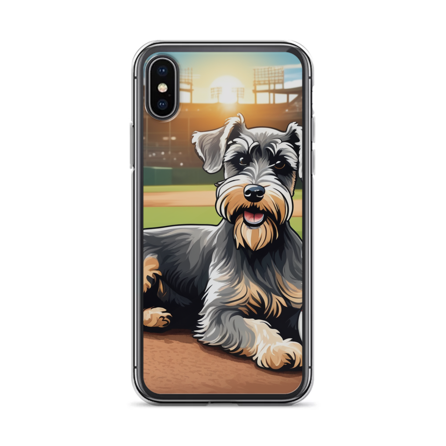 PugMug Custom Miniature Schnauzer iPhone Case