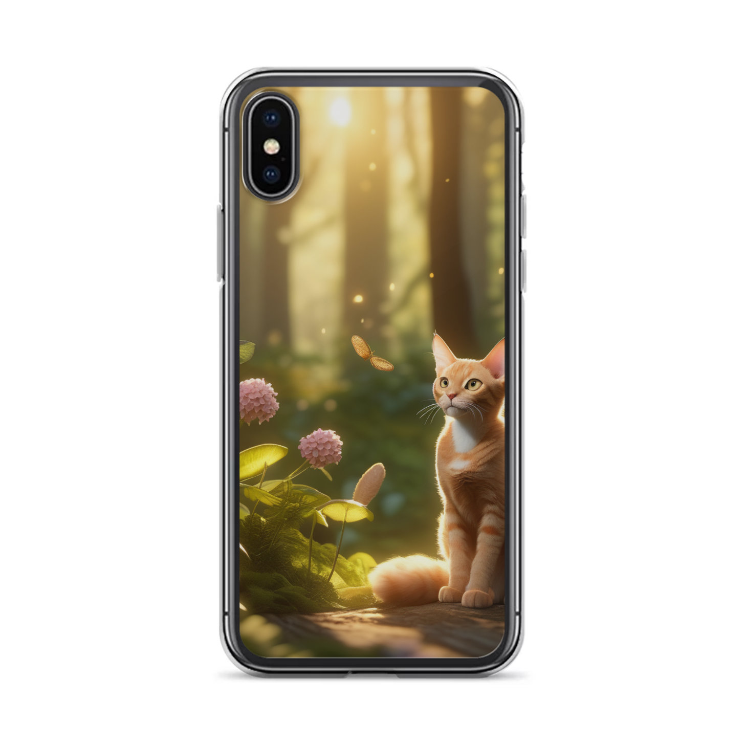 PugMug Custom Tabby Devon Rex Cat iPhone Case