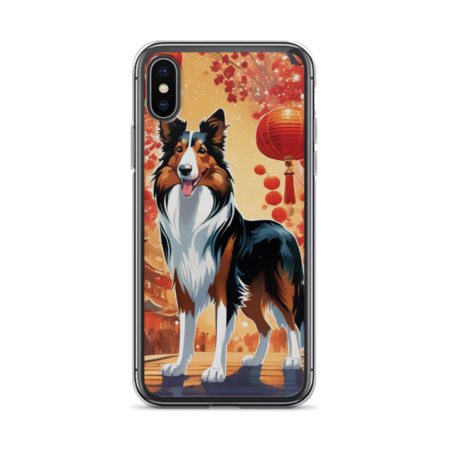 PugMug Custom Collie iPhone Case