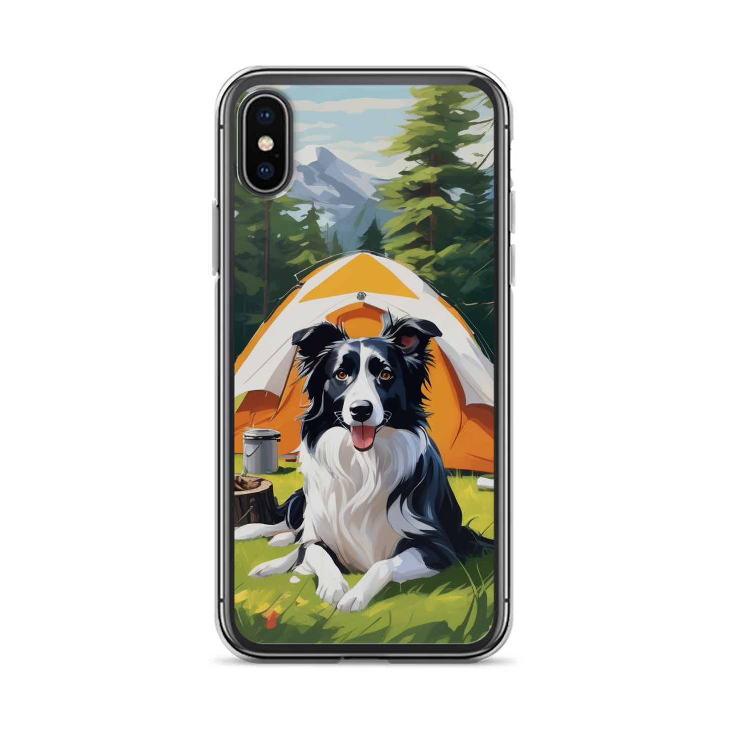 PugMug Custom Border Collie iPhone Case