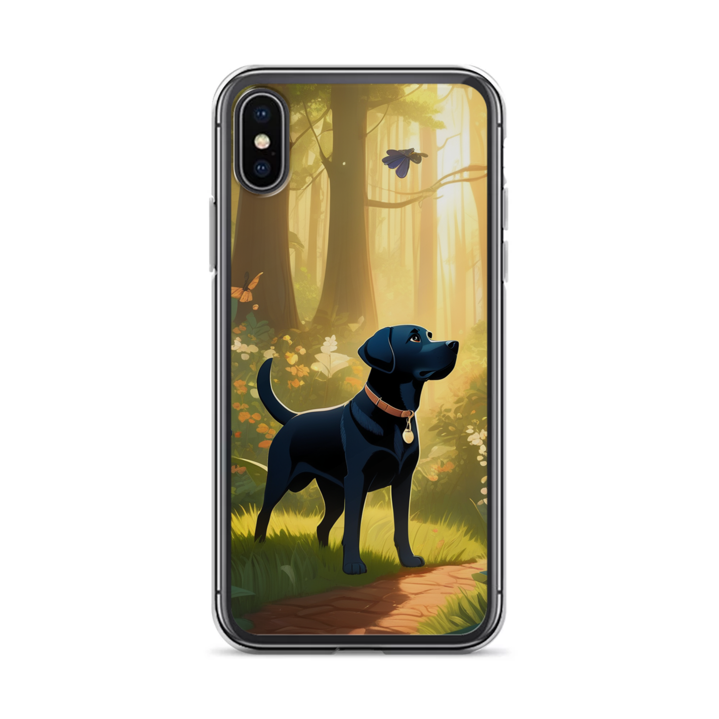 PugMug Custom Black Labrador Retriever iPhone Case