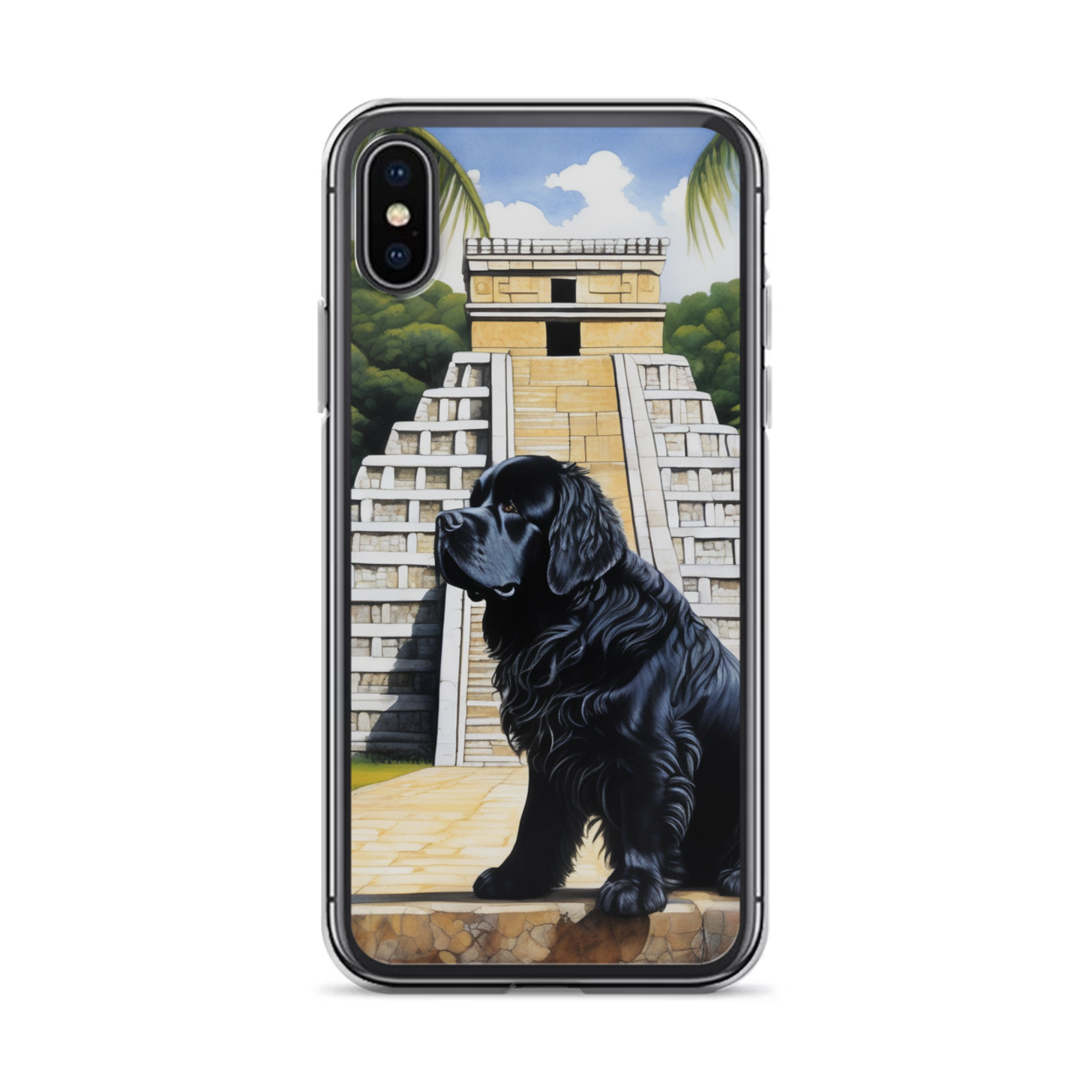 PugMug Custom Newfoundland iPhone Case
