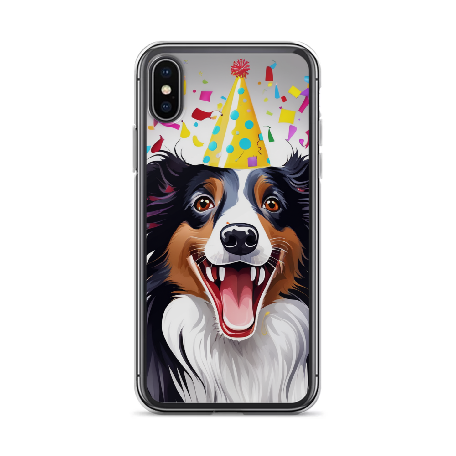 PugMug Custom Border Collie iPhone Case