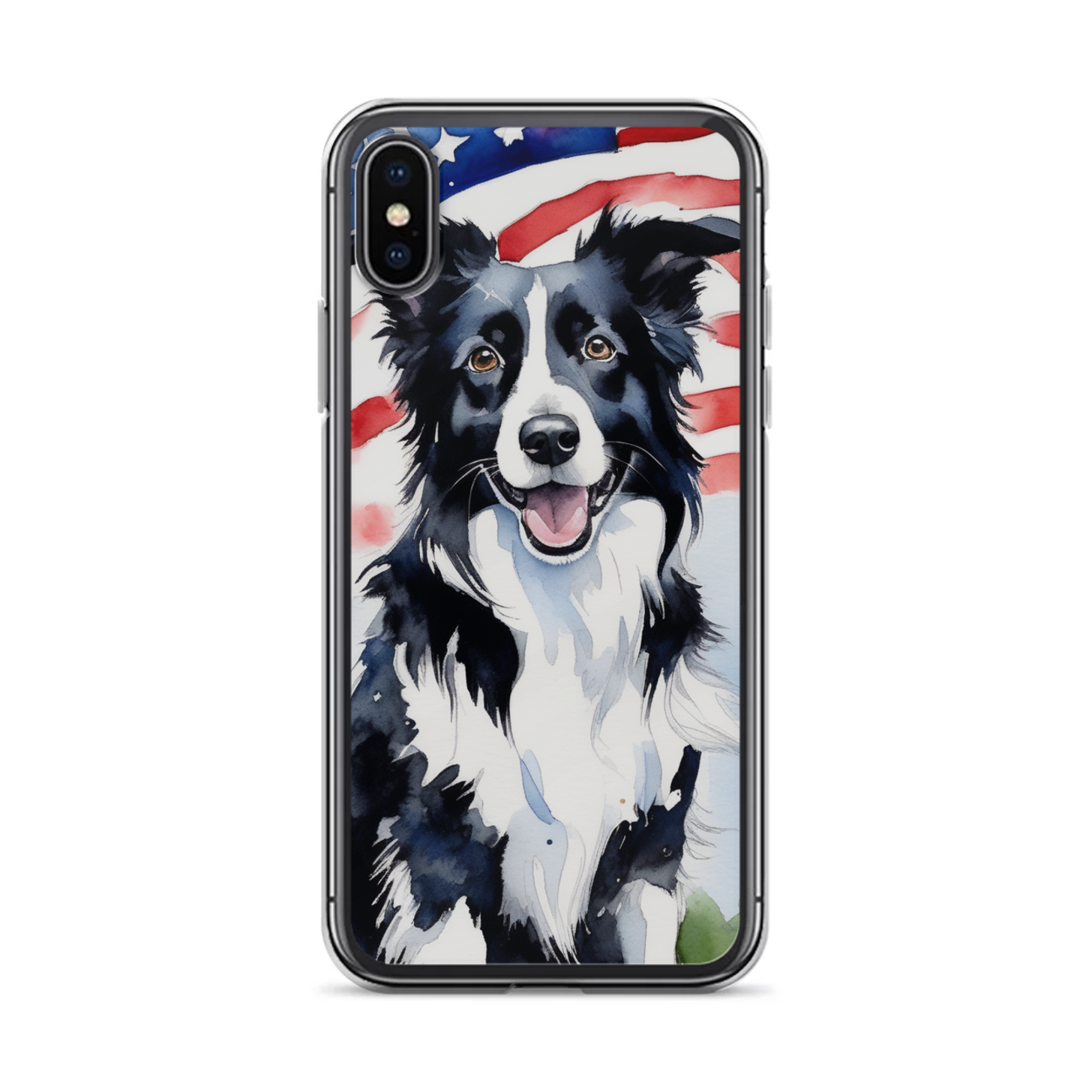 PugMug Custom Border Collie iPhone Case
