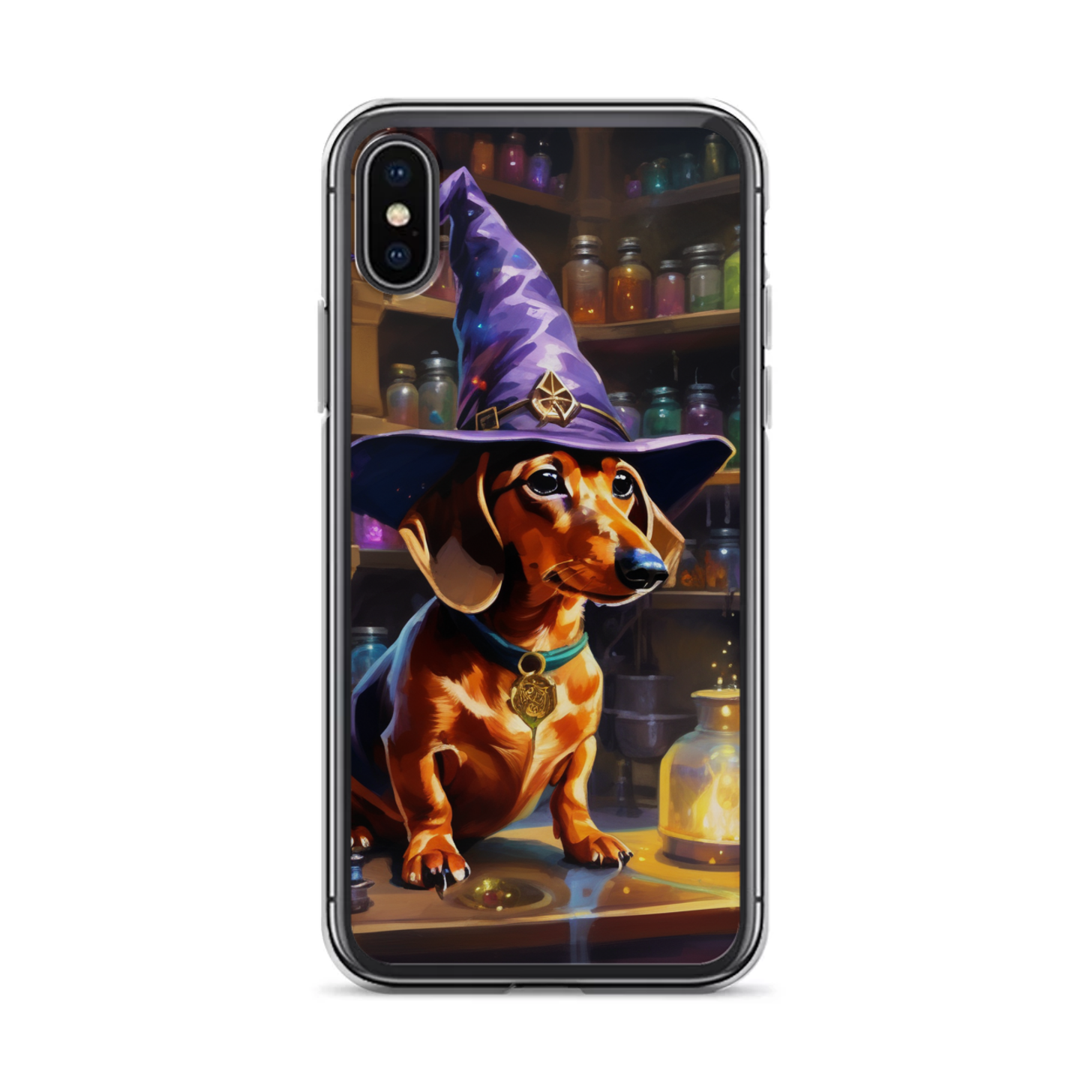 PugMug Custom Tan Dachshund iPhone Case