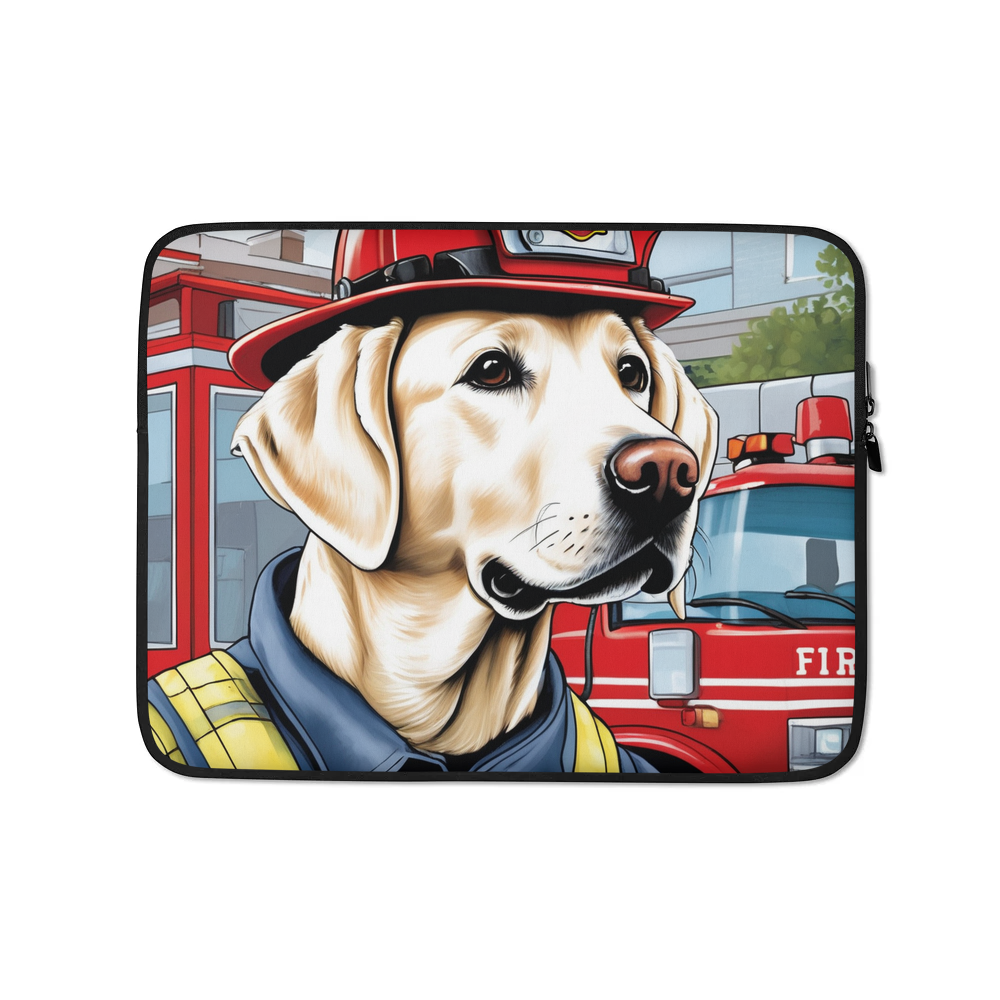 PugMug Custom White Labrador Retriever Laptop Sleeve