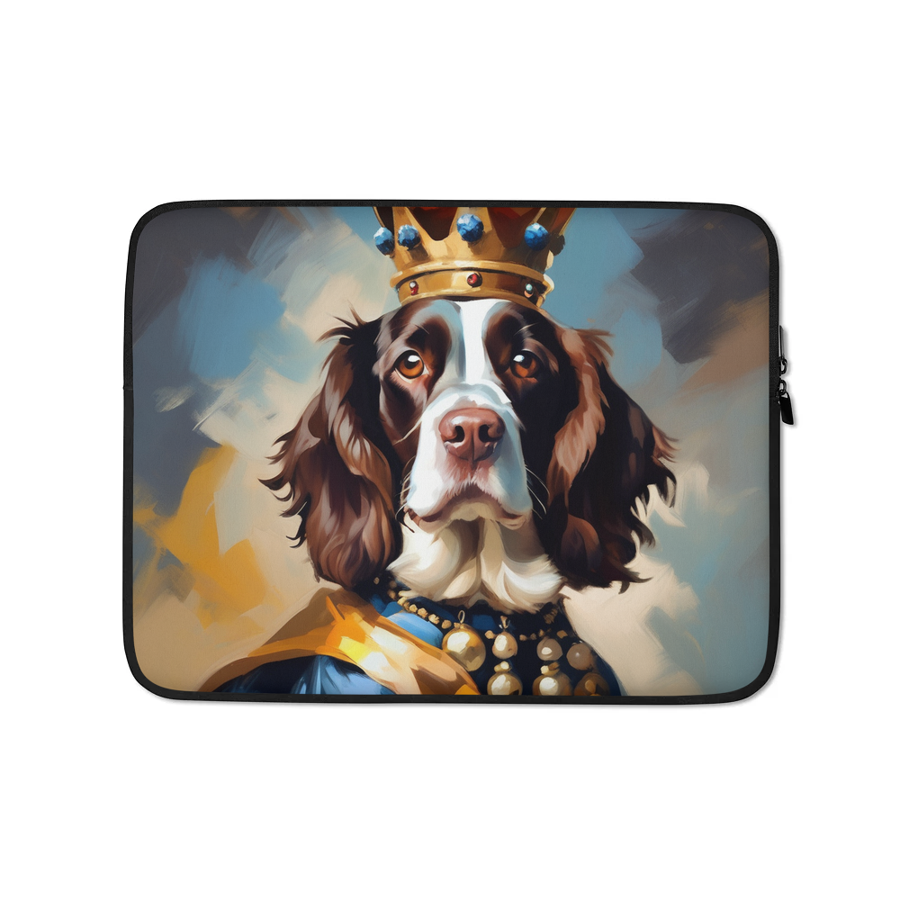 PugMug Custom English Springer Spaniel Laptop Sleeve