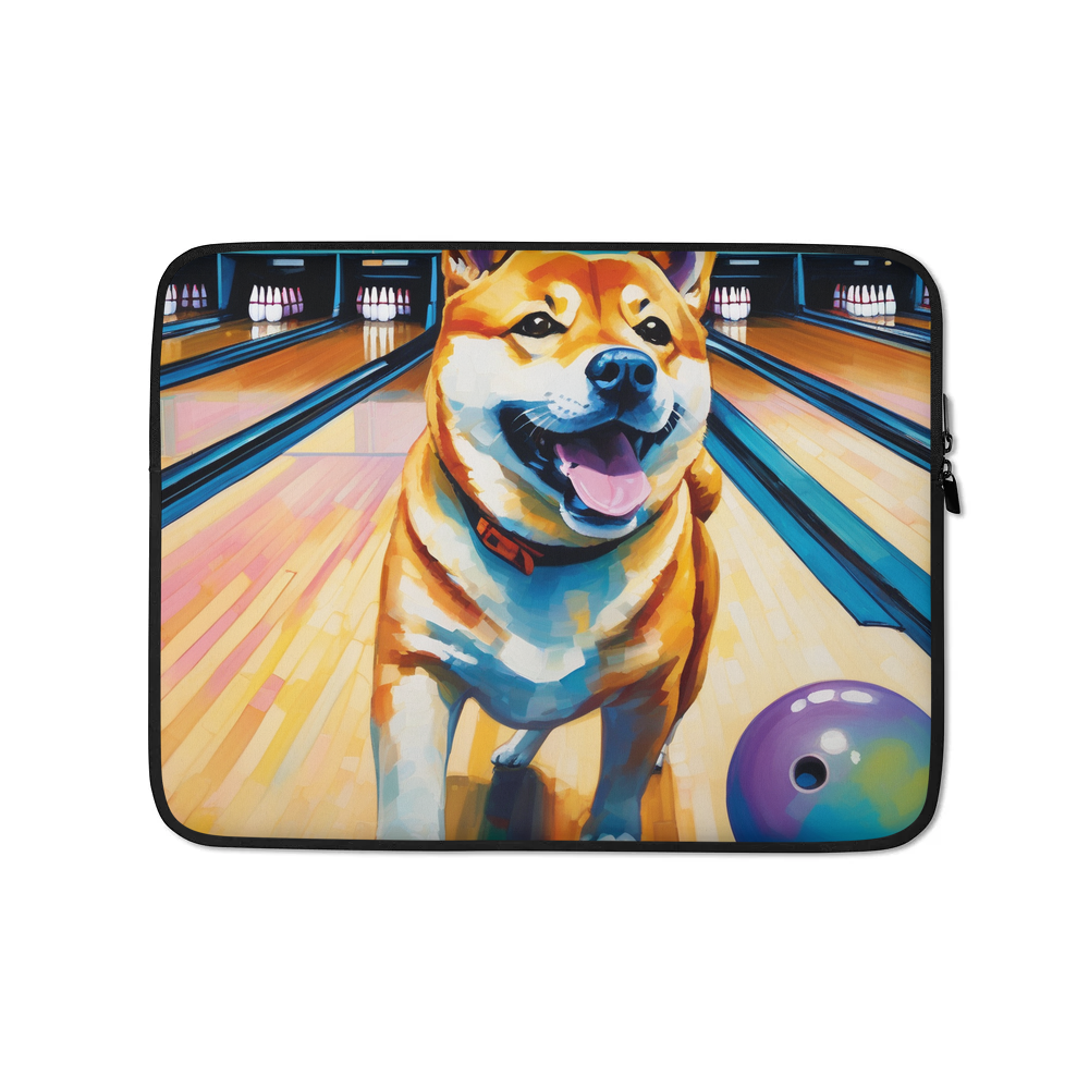 PugMug Custom Shiba Inu Laptop Sleeve