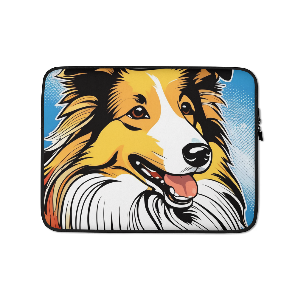 PugMug Custom Shetland Sheepdog Laptop Sleeve