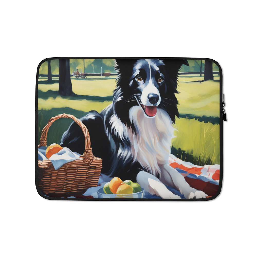 PugMug Custom Border Collie Laptop Sleeve