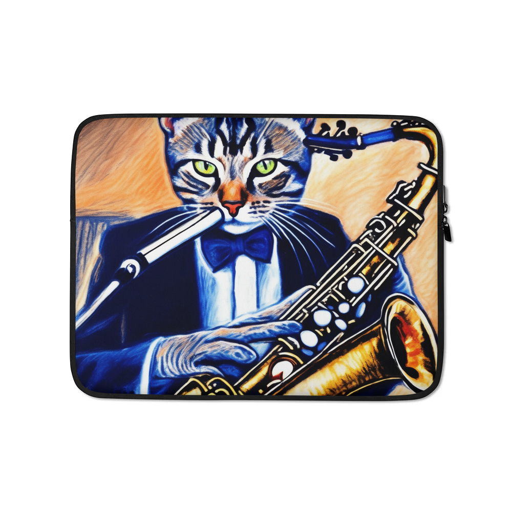PugMug Custom Tabby American Shorthair Cat Laptop Sleeve