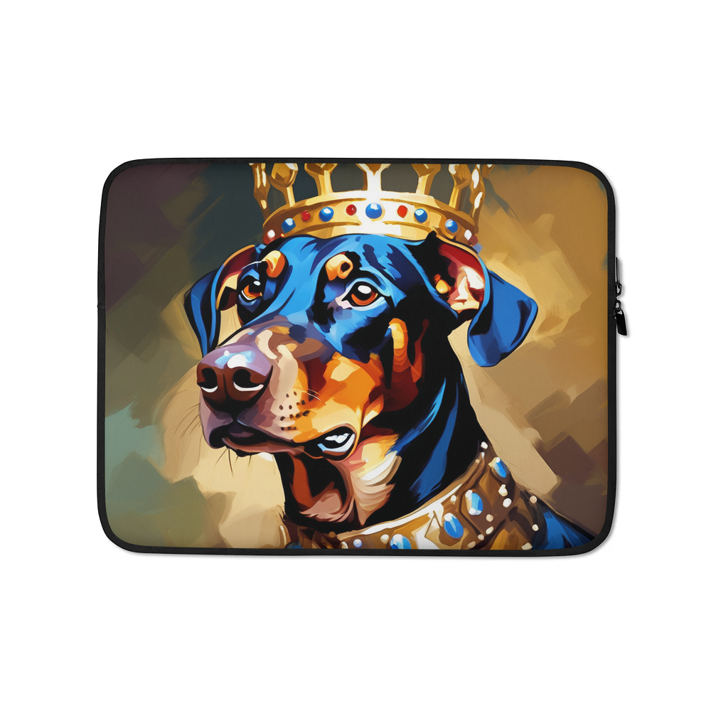 PugMug Custom Doberman Pinscher Laptop Sleeve
