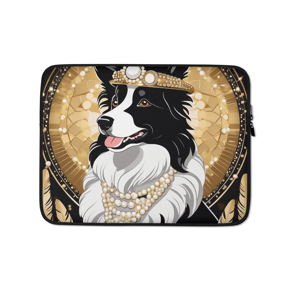 PugMug Custom Border Collie Laptop Sleeve
