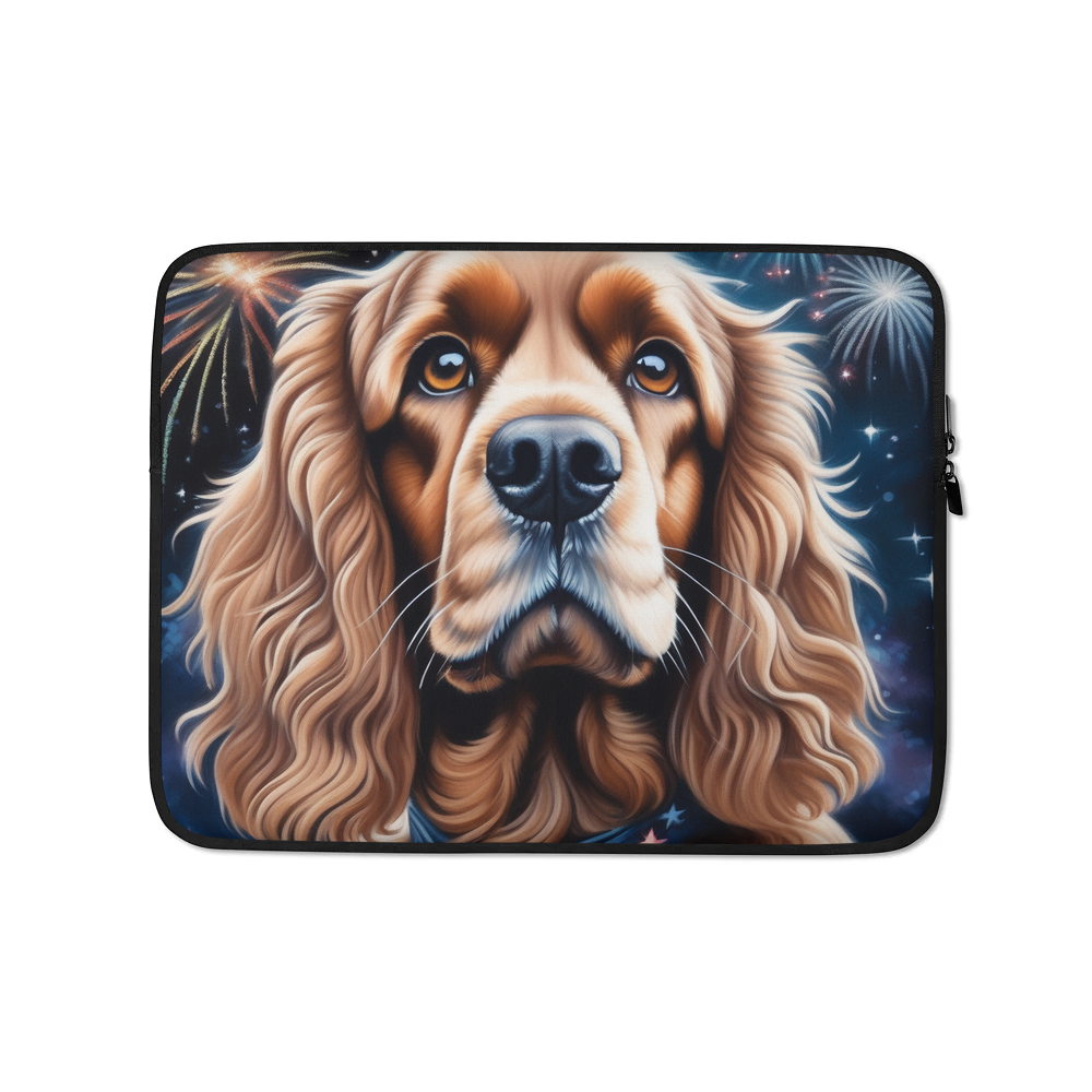 PugMug Custom Cocker Spaniel Laptop Sleeve