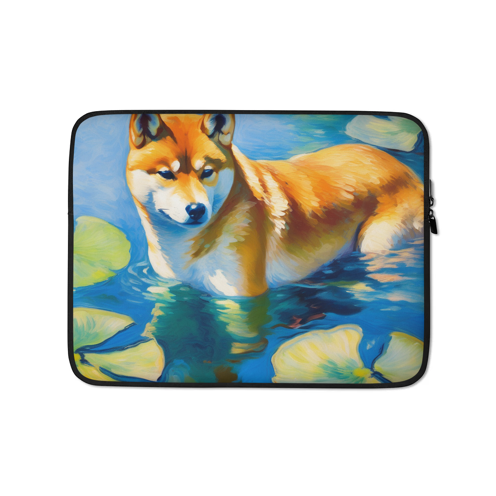 PugMug Custom Shiba Inu Laptop Sleeve