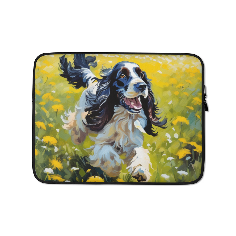 PugMug Custom English Cocker Spaniel Laptop Sleeve