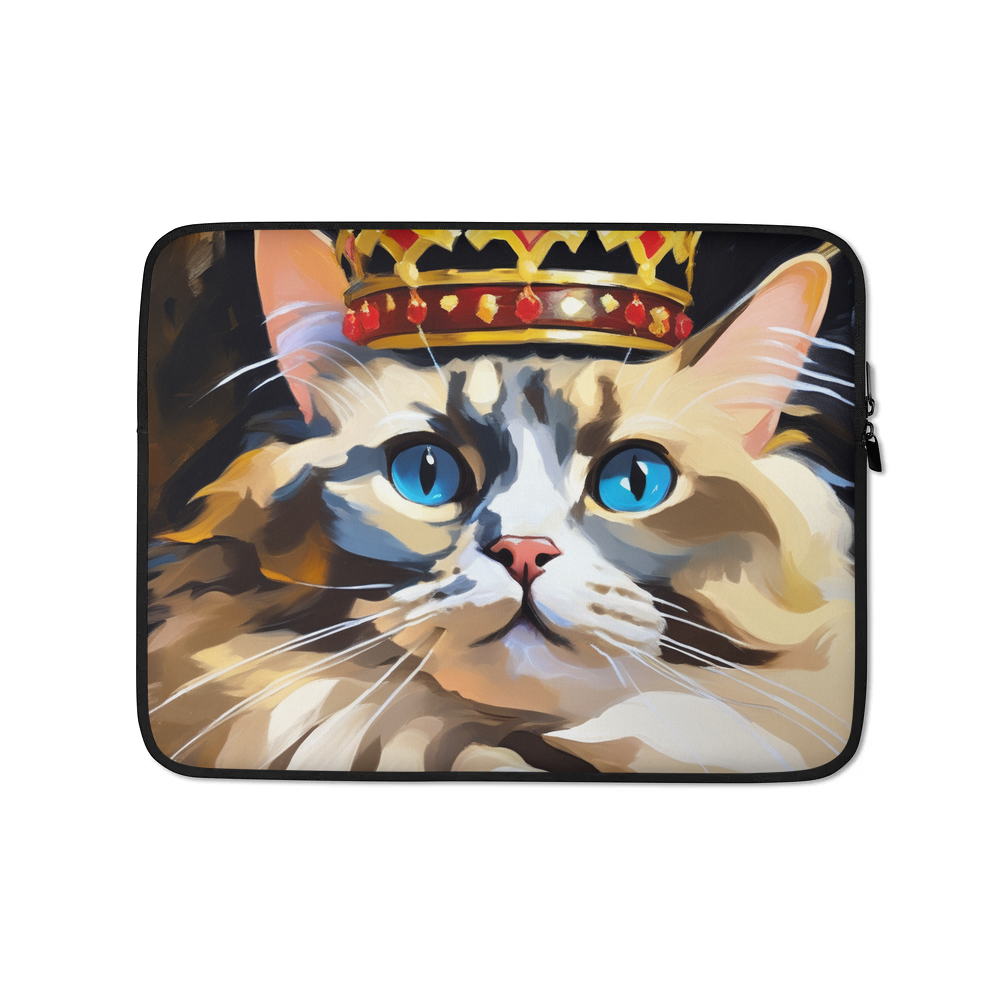 PugMug Custom Tabby Ragdoll Cat Laptop Sleeve