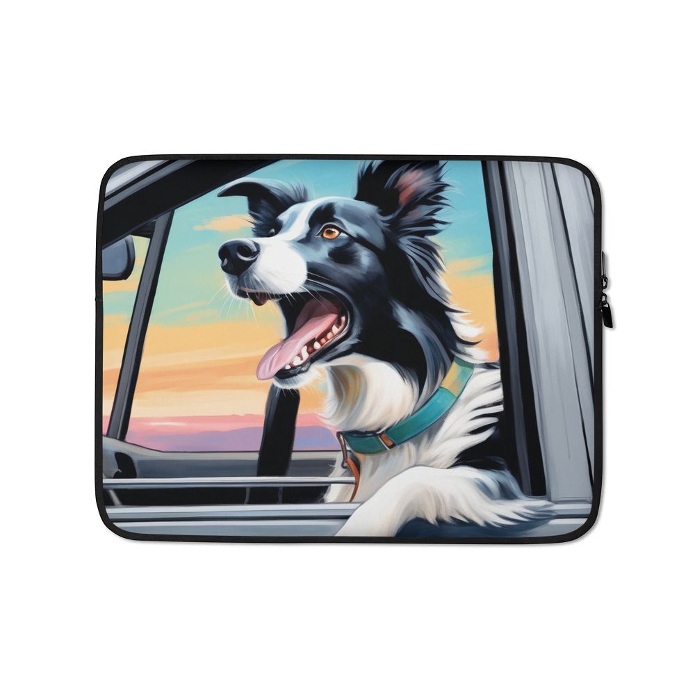 PugMug Custom Border Collie Laptop Sleeve
